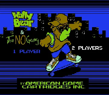 Wally Bear and the No! Gang (USA) (Beta) (Unl) screen shot title